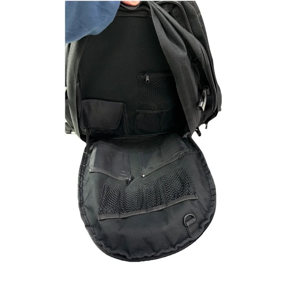 SOC Sandpiper of California Black Military Tactical‎ Backpack 3j